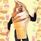 Soft Serve Ice Cream Cone Adult Costume Get Real Tunic Funny Food Outfit Halloween Party